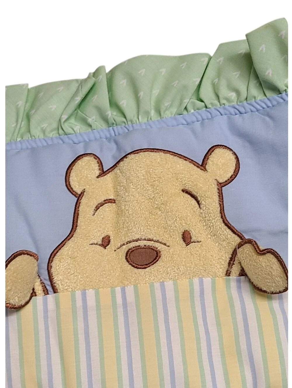 Vintage Disney Baby Peek-A-Pooh 4-Piece Crib Bedding Set Winnie the Pooh